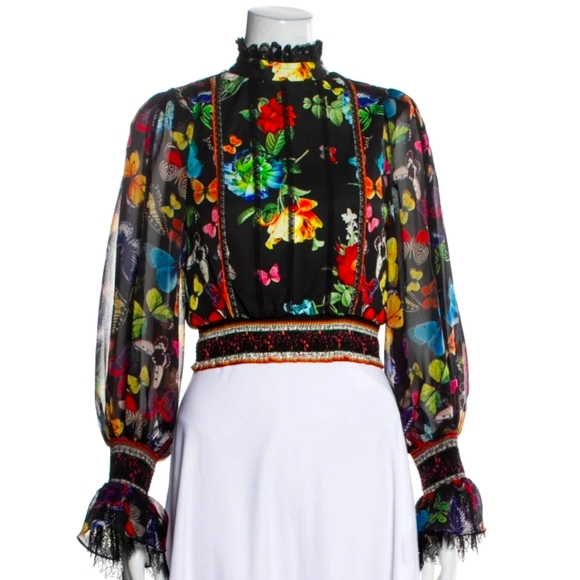 Alice + Olivia Tops - Alice + Olivia Floral Top